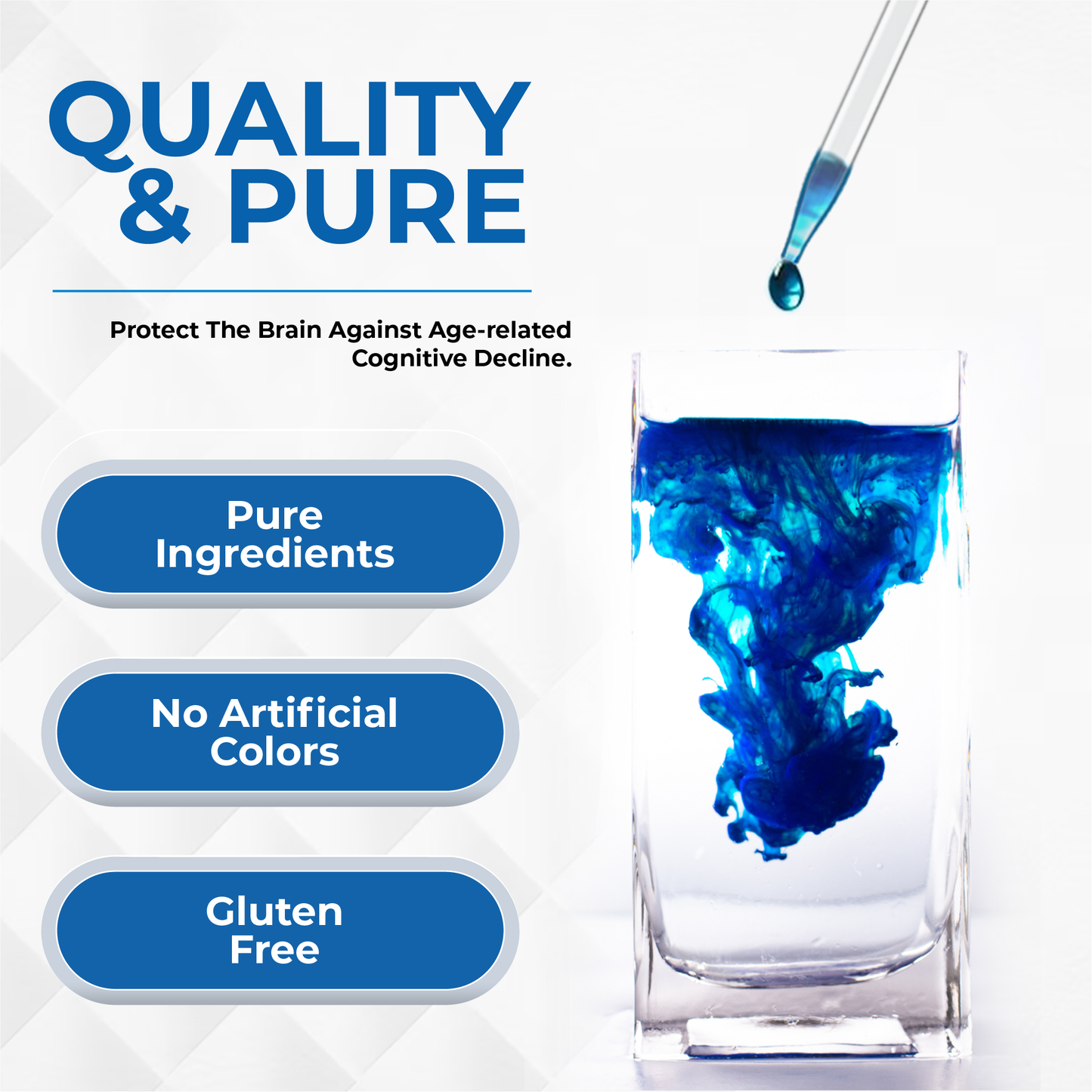 Methylene Blue Pharmaceutical Grade - Lab Tested 99.99% - Increased Absorption, Blue Methylene Supplement - No Formaldehyde - Made in USA